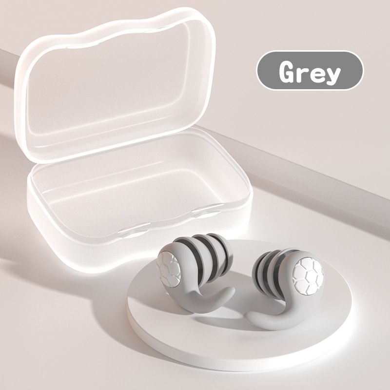 Sleep Noise Prevention Earplugs Snore Reducing Aids Swimming Earplugs Sleeping Ear Plugs Soft Silicone Waterproof Earbud ,Ear Plugs For Swim Sleep & Travel & Work Reusable Comfy