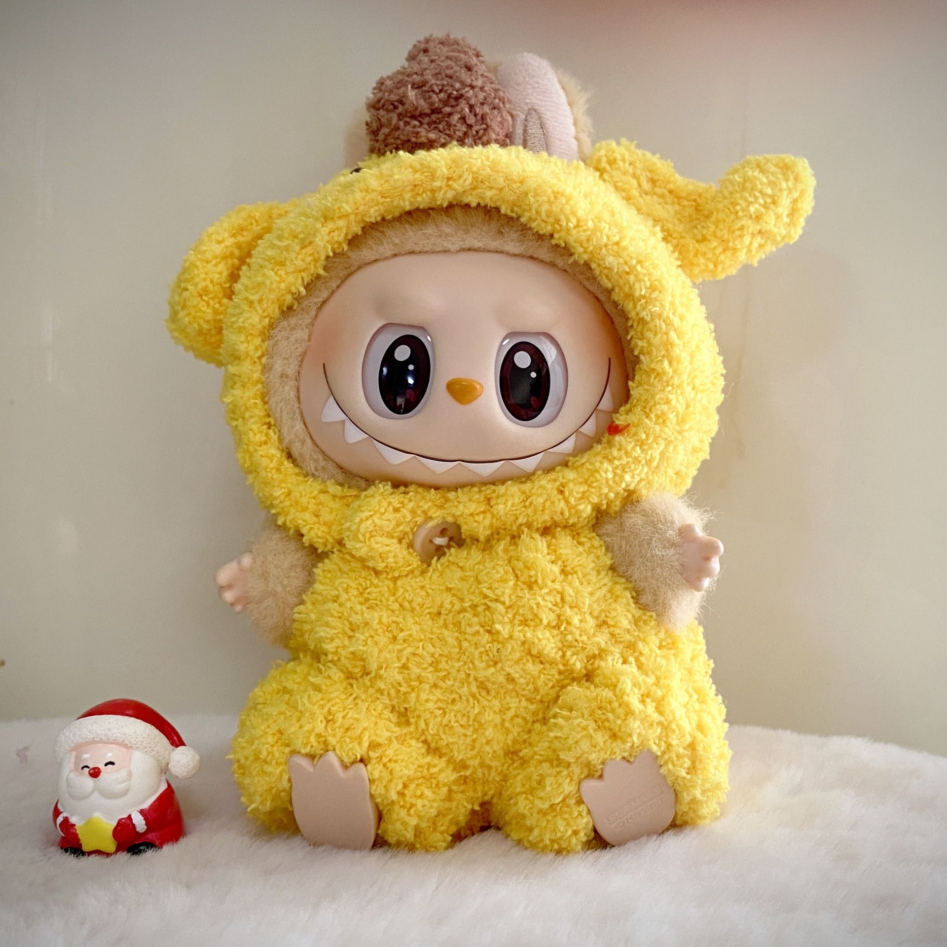 For Labubu'S Clothes Striped sweater outfit Match with hat pendant Can match according to your preferences Labubu Accessories