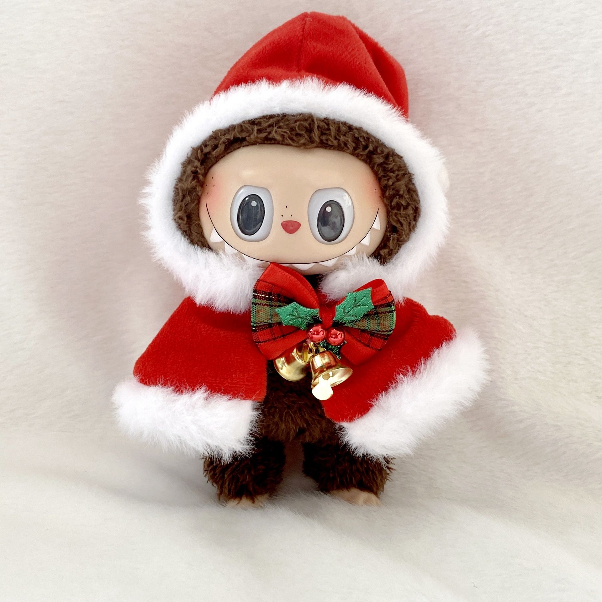 For Labubu'S Clothes Striped sweater outfit Match with hat pendant Can match according to your preferences Labubu Accessories