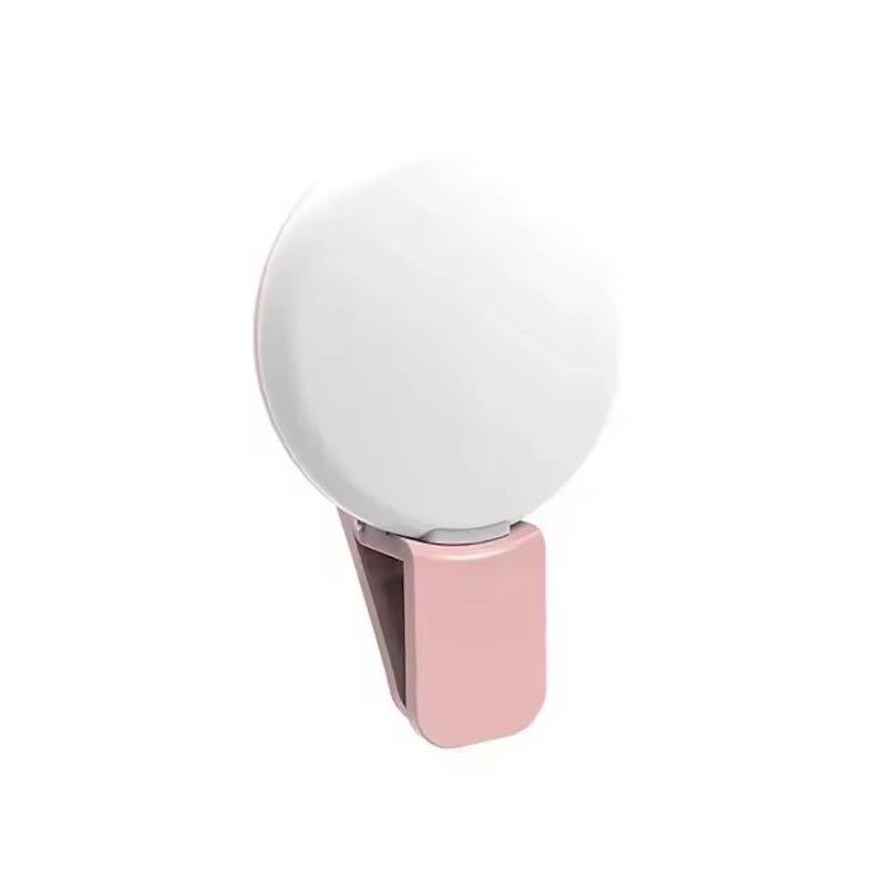 Mini Clip Mobile Phone Fill Night Light Warm White Flashlight Night Reading Light Three-block Camera Lens Selfie Artifact Beauty