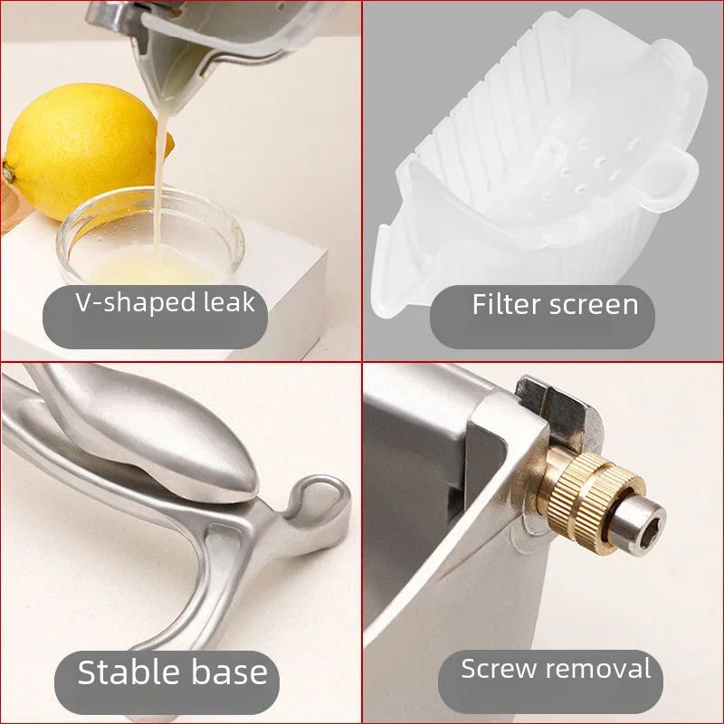 Manual Juicer Orange Juice Squeezer Household Fruit Small Juicer Pomegranate Lemon Juicer Artifact 2024 New Professional