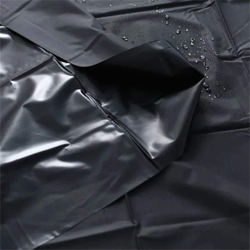 1 PCS Leather Waterproof Bedding Pvc Vinyl Couple Cushion Mat Bed Sheet Allergy Relief Bed Cover Sheets For Adult Couples Play SPA