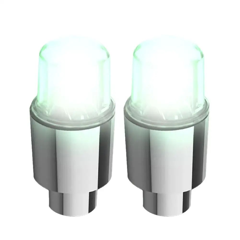 Car Motorcycle Wheel Tire Tyre Cap,Car Hub Ambient Light Bicycle LED Tire Lights Universal Car Neon Lamp Valve Cover Lights Tire Colorful Flashing Bulb Decoration