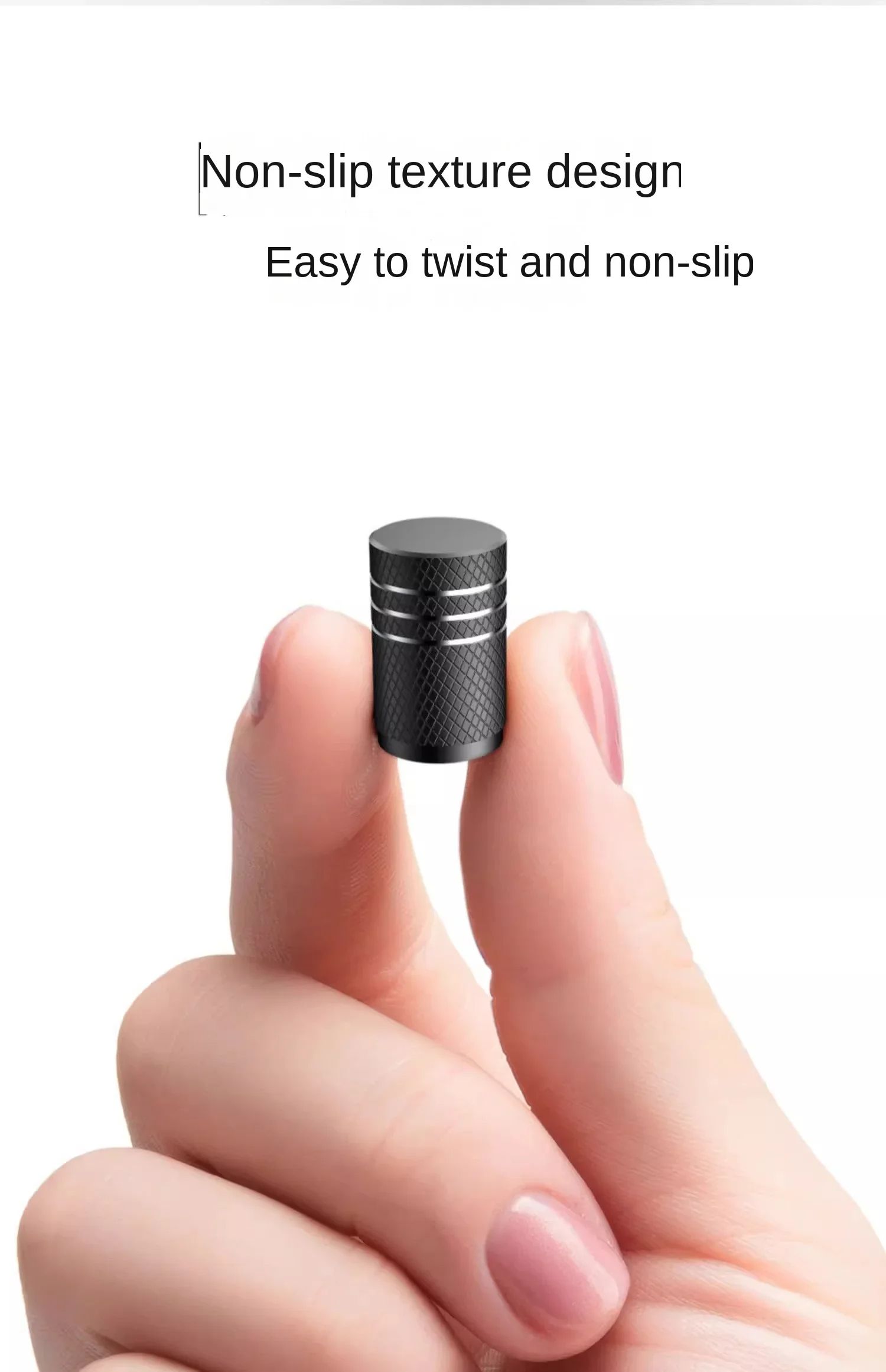 4Pcs Car Tire Valve Stems Cap Knurling Style Tire Valve Cap Aluminum Tire Wheel Stem Air Valve Cap car Universal accessories