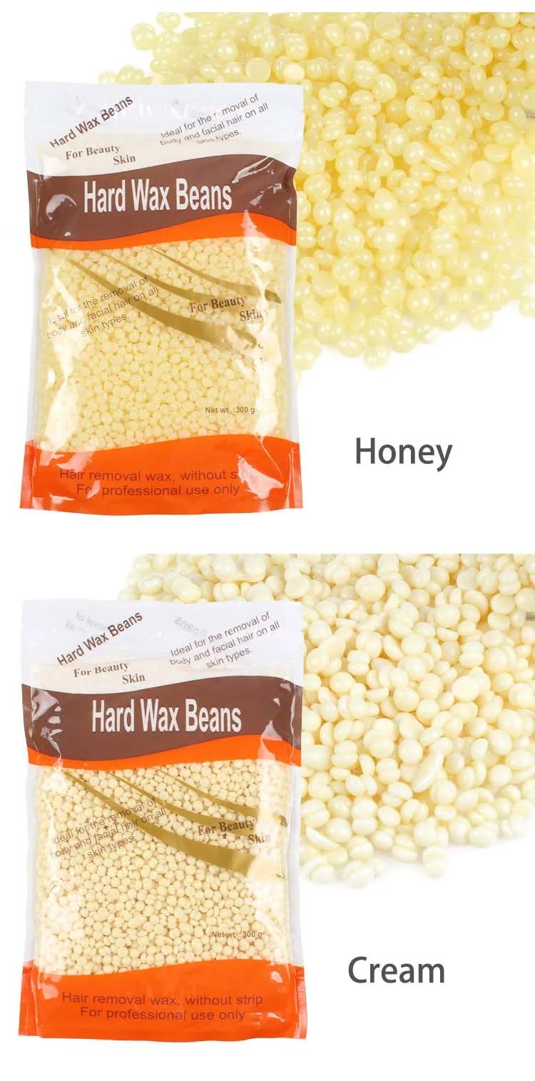 100g Hot Wax Hair Removal Depilatory Waxing Wax Beads for Wax Heater Painless for Body Hairs Removal Beans