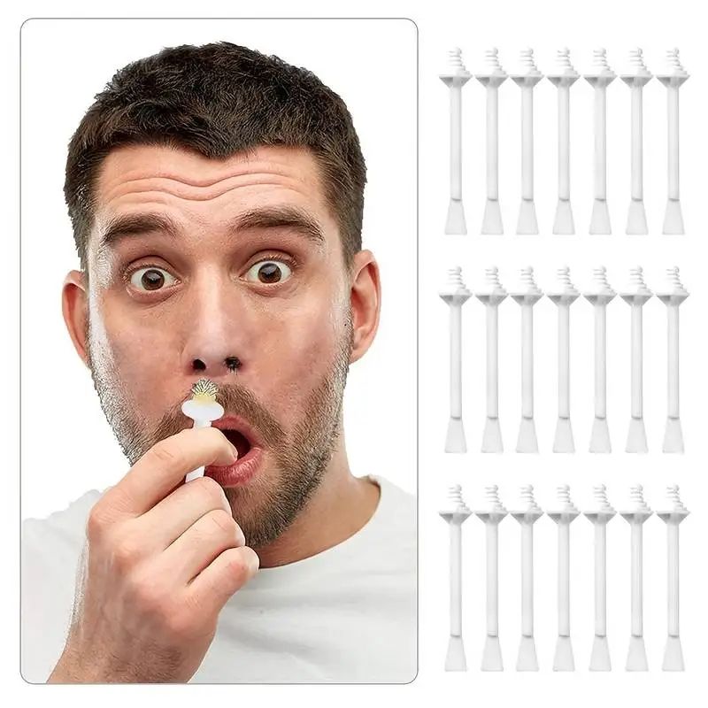 100PCS Nose Wax Sticks Nose Wax Applicators For Painless Nose Hair Removal Tool Wax Accessories Beeswax Safe