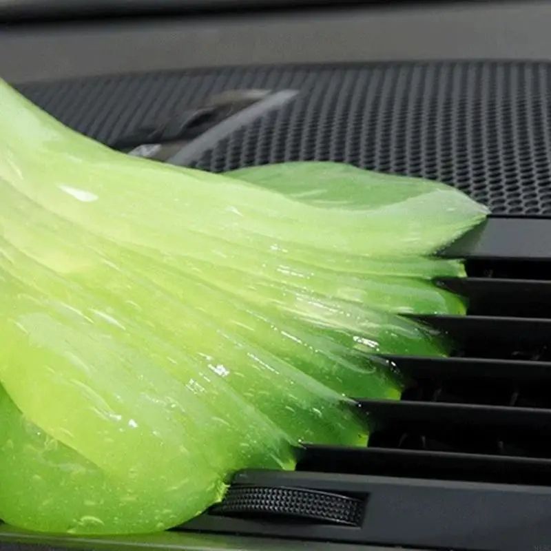 Keyboard Cleaner Universal Cleaning Gel Dust Cleaner Tool Clean Putty,Car Wash Interior Car Cleaning Gel Slime Machine Auto Vent Magic Dust Remover Glue Computer Keyboard Dirt Cleaner Supplies