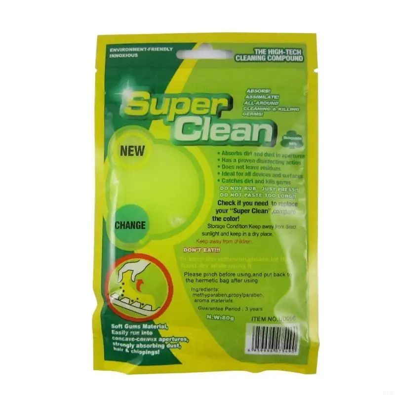 Keyboard Cleaner Universal Cleaning Gel Dust Cleaner Tool Clean Putty,Car Wash Interior Car Cleaning Gel Slime Machine Auto Vent Magic Dust Remover Glue Computer Keyboard Dirt Cleaner Supplies