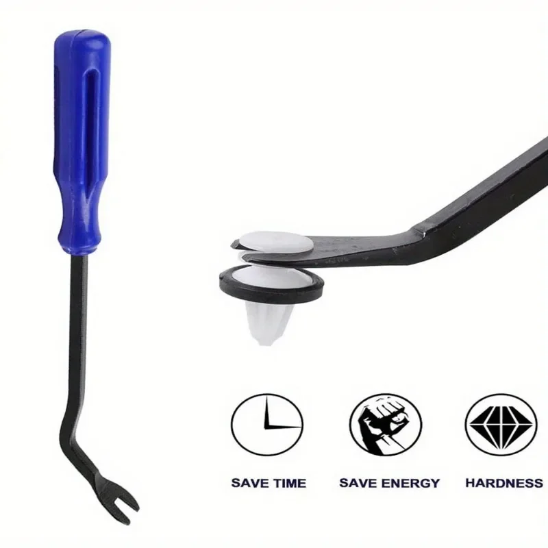 Auto Door Clip Panel Trim Removal Tools Kits ,5-Piece Auto Panel Removal Tool Kit Multifunctional Car Interior Audio Modification Disassembly Tools