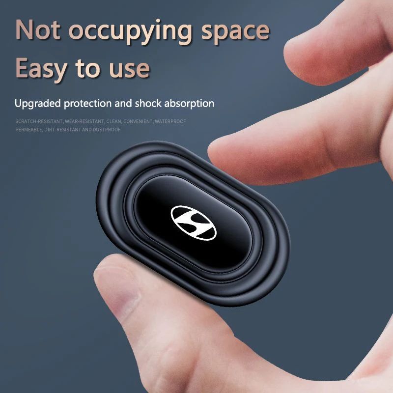 10Pcs Car Door Anti Shock Pad Silicone Mat， Car Door Shockproof Pad Silent ,10pcs Car Door Silicone Anti Shock Pad Universal Trunk Sound Insulation Thickening Cushion Stickers Anti Scratch Gaskets