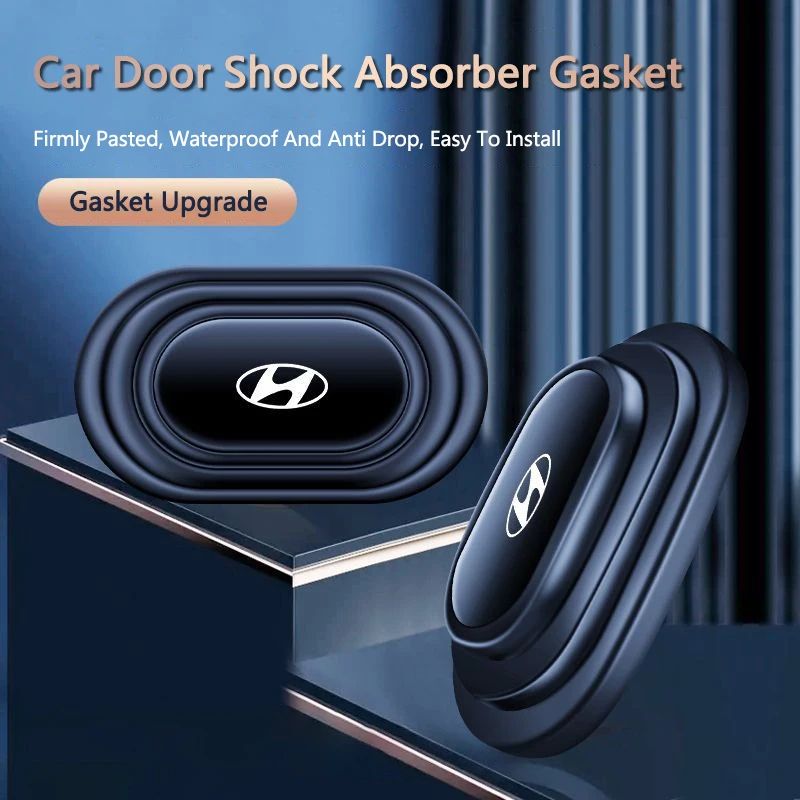 10Pcs Car Door Anti Shock Pad Silicone Mat， Car Door Shockproof Pad Silent ,10pcs Car Door Silicone Anti Shock Pad Universal Trunk Sound Insulation Thickening Cushion Stickers Anti Scratch Gaskets