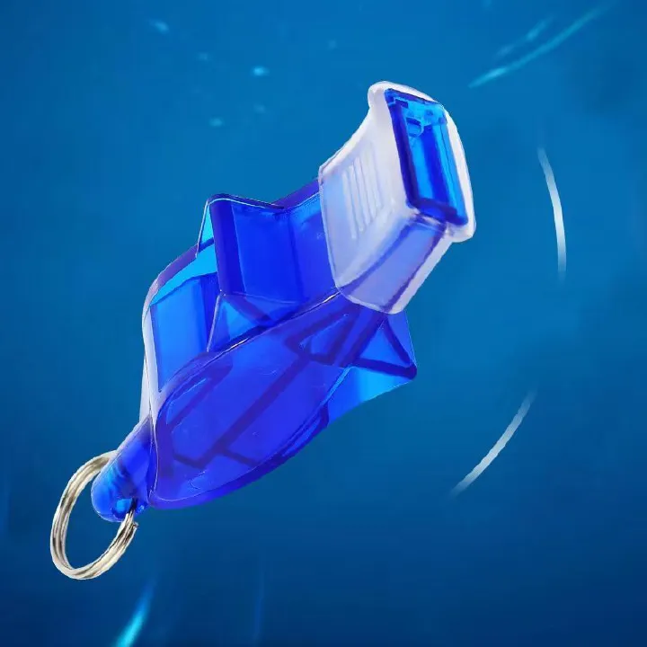 (Buy 1 Get 1 Free)Pea-less Sports Whistle for Coaches/Referees, Basketball Referee Seedless Plastic Dolphin Whistle Professional Referee Whistle Outdoor Sport, Wrist Strap, Lanyard & Storage Box