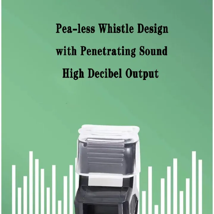 (Buy 1 Get 1 Free)Pea-less Sports Whistle for Coaches/Referees, Basketball Referee Seedless Plastic Dolphin Whistle Professional Referee Whistle Outdoor Sport, Wrist Strap, Lanyard & Storage Box