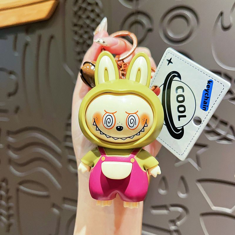 New face changing canvas keychain cute cartoon cosplay toy couple bag pendant small gift hot selling,Original Face-Changing Keychain Cute Cartoon Children's Toy Couple Bag Pendant Claw Machine