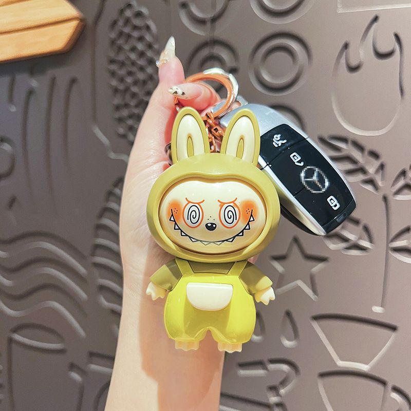 New face changing canvas keychain cute cartoon cosplay toy couple bag pendant small gift hot selling,Original Face-Changing Keychain Cute Cartoon Children's Toy Couple Bag Pendant Claw Machine