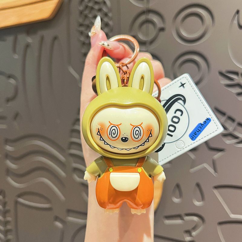New face changing canvas keychain cute cartoon cosplay toy couple bag pendant small gift hot selling,Original Face-Changing Keychain Cute Cartoon Children's Toy Couple Bag Pendant Claw Machine
