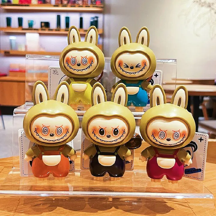 New face changing canvas keychain cute cartoon cosplay toy couple bag pendant small gift hot selling,Original Face-Changing Keychain Cute Cartoon Children's Toy Couple Bag Pendant Claw Machine