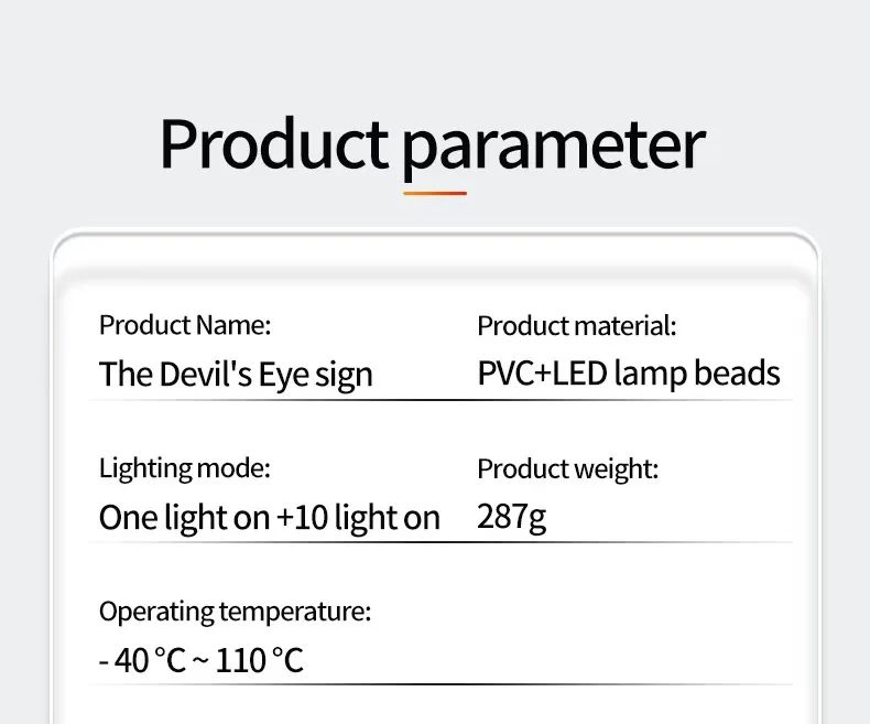 Truck Devil's Eye Light RGB Dynamic Demon Eye Decorative Light Led Display Decor Pixel Panel Windshield USB 5V Multi-Mode Lamp