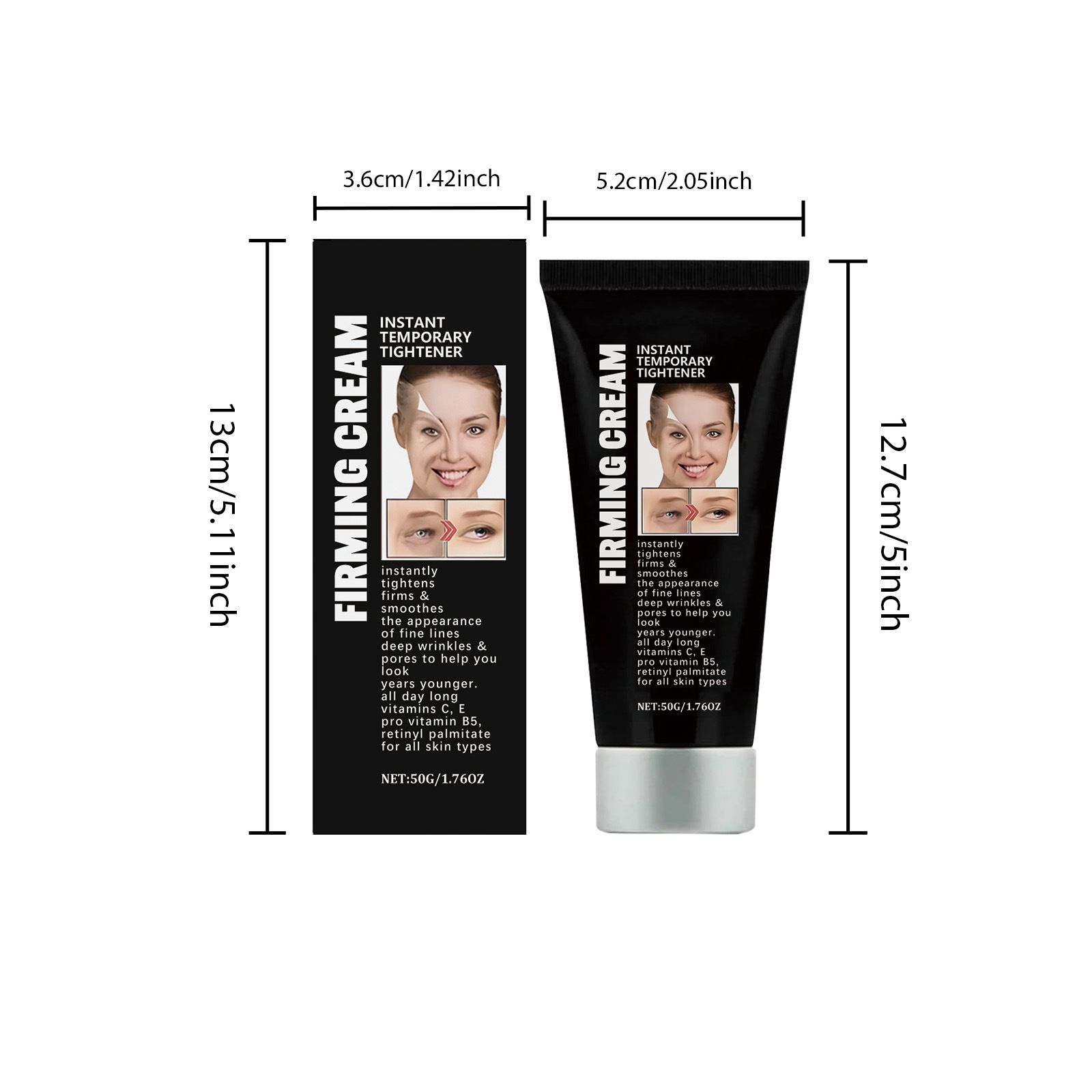 100g Firming Cream Skin Tightening Cream For Face Anti Wrinkle Face Cream Deep Nourishing Wrinkle Repairing Lotion