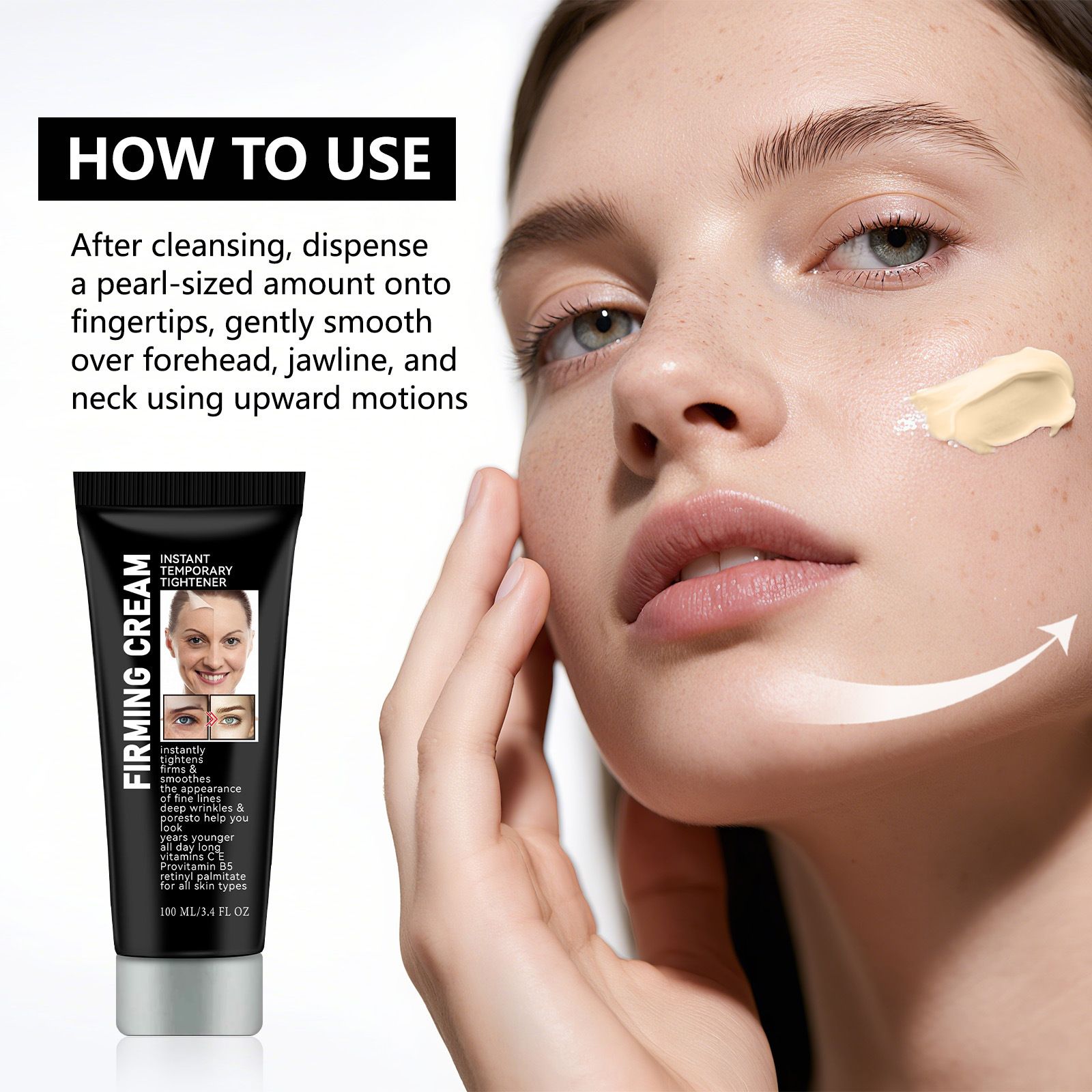 100g Firming Cream Skin Tightening Cream For Face Anti Wrinkle Face Cream Deep Nourishing Wrinkle Repairing Lotion