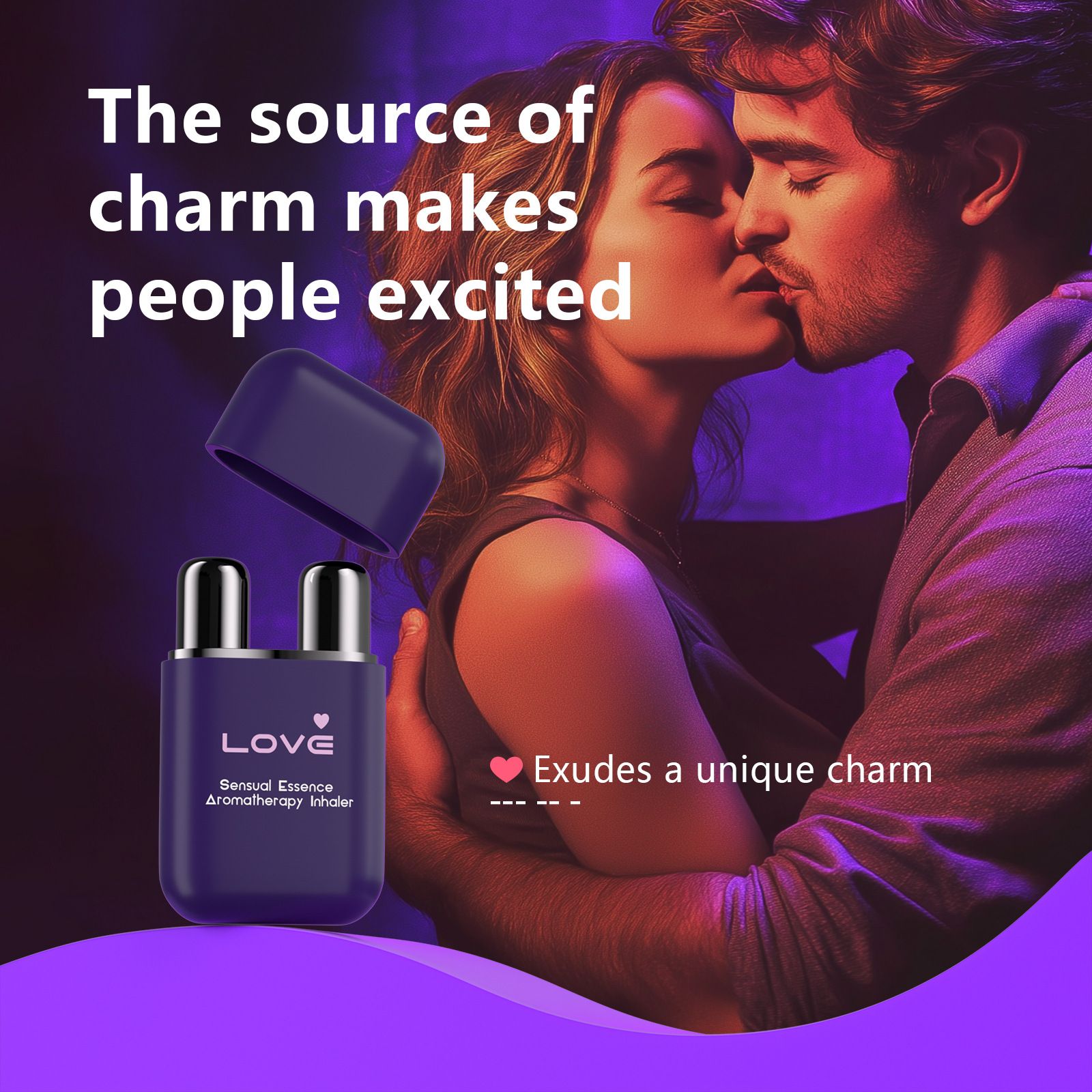 Sensory Essence Exudes A Unique Charm Let Her Feel It Gently Romantic For A More Harmonious Couple Married Life,Energy Enhancement Nasal Inhaler Aromatherapy Inhaler Stick Eliminate Drowsiness
