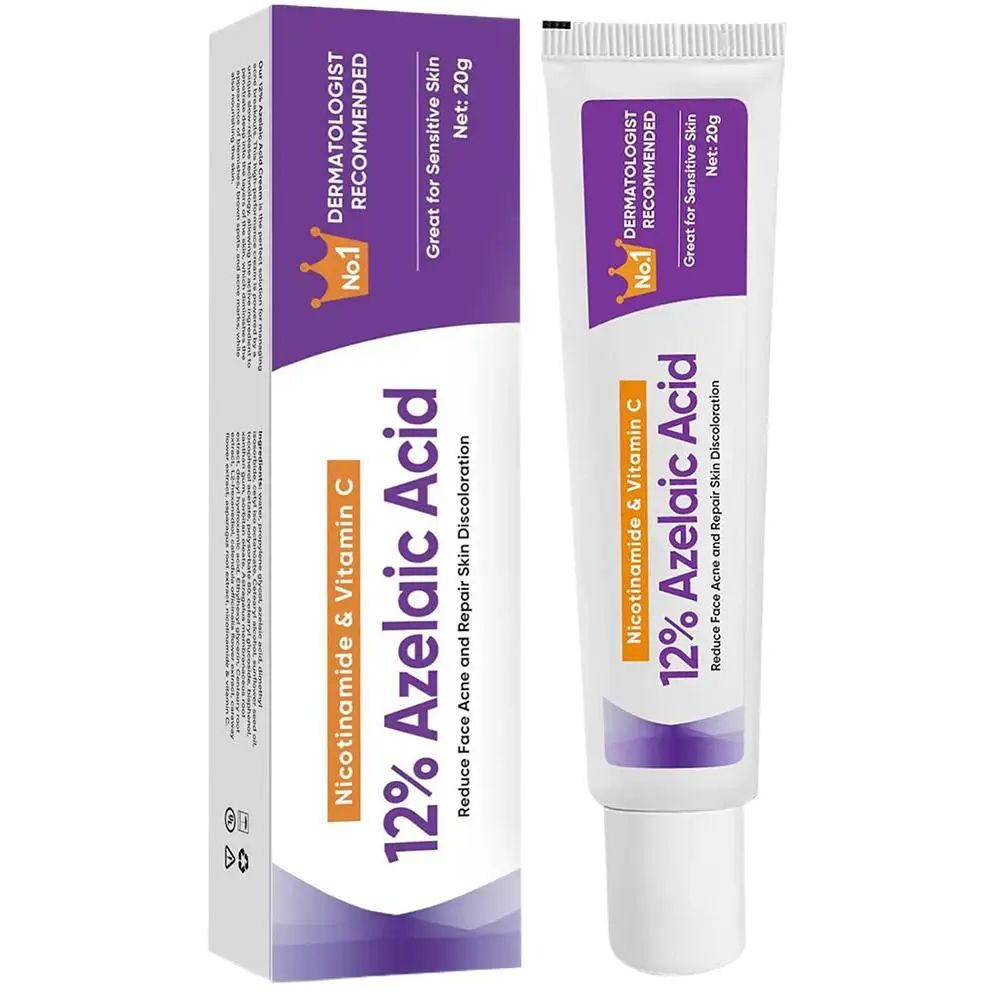 Azelaic Acid 12% Serum Azelaic Acid Cream Nicotinamide Serum Smooth Skin Azelaic Acid 12% Serum Cream Facial Redness