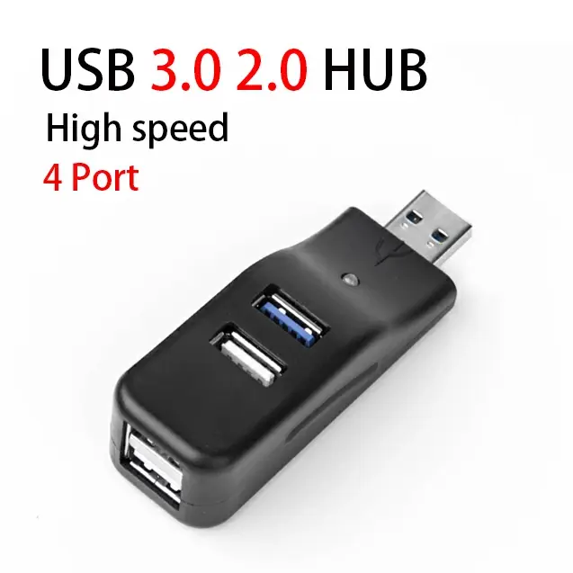 USB HUB 3.0 2.0 Adapter For Laptop PC High Speed USB 3.0 Hub External 4 Ports Adapter Splitter USB