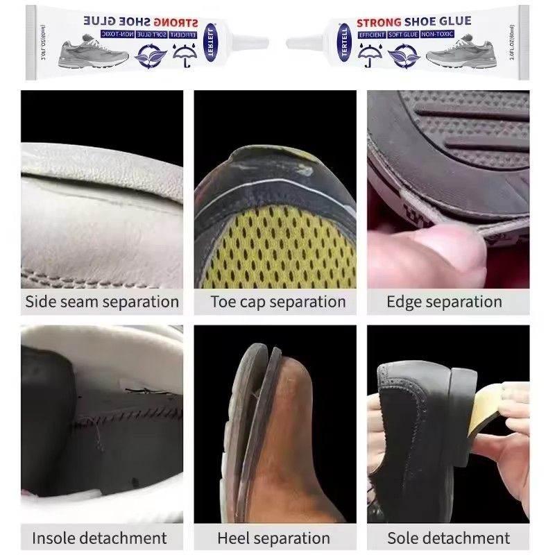 1 PCS Shoe Glue Waterproof Quick-drying Repair Shoes Universal Adhesive Glue Instant Shoe Adhesive Shoemaker Professional Repair Tools