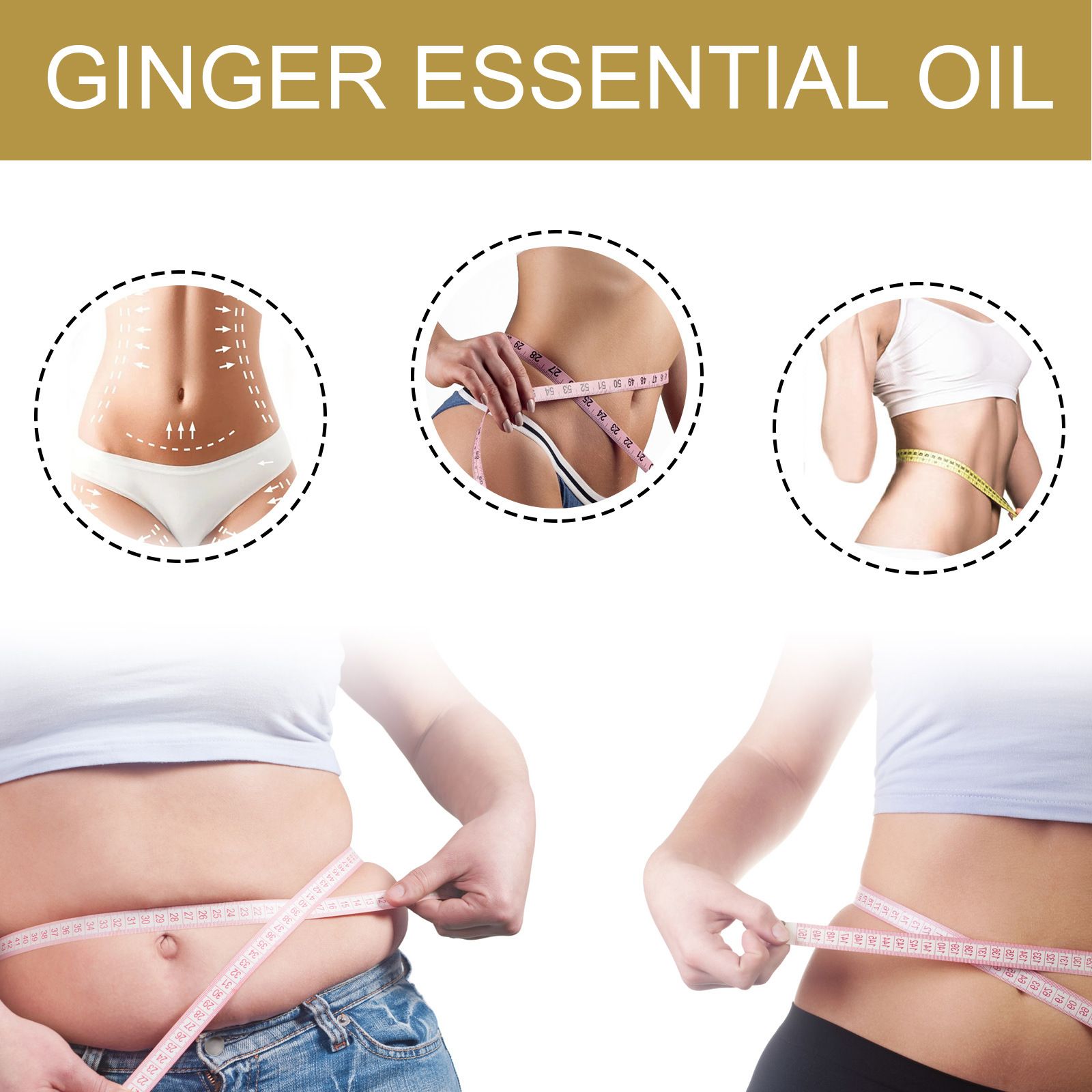 EELHOE Body Slimming Essential Oil Cellulite Remover Belly Slim Firming shaping Tummy Fat Burner Lose Weight Massage Oils 2024,Abdomen & Hips - Natural Formula For Toning & Moisturizing