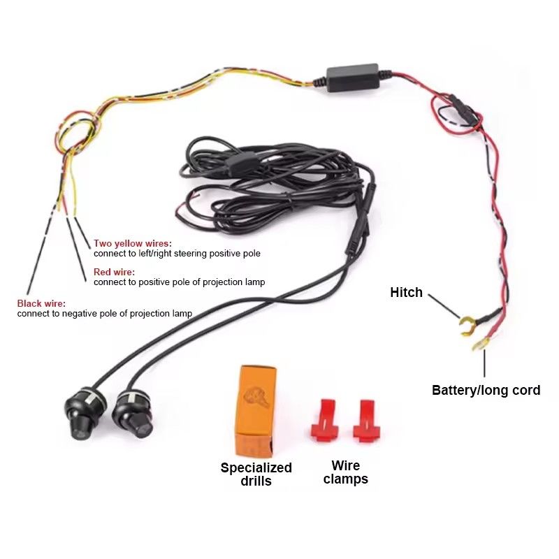 2Pcs Angel Wings Door Welcome Light Car Atmosphere Light Decorative Light Wireless Projection Light,exit warning lights,LED Light 2PCS Car Angel Wings Welcome Light Rearview Mirror Welcome Light