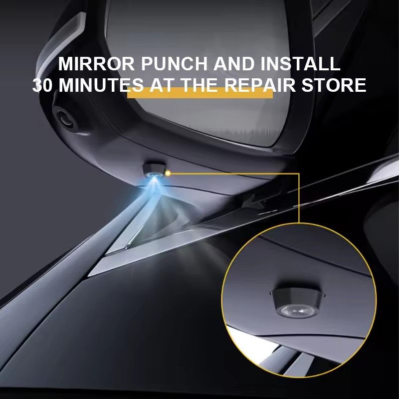 2Pcs Angel Wings Door Welcome Light Car Atmosphere Light Decorative Light Wireless Projection Light,exit warning lights,LED Light 2PCS Car Angel Wings Welcome Light Rearview Mirror Welcome Light