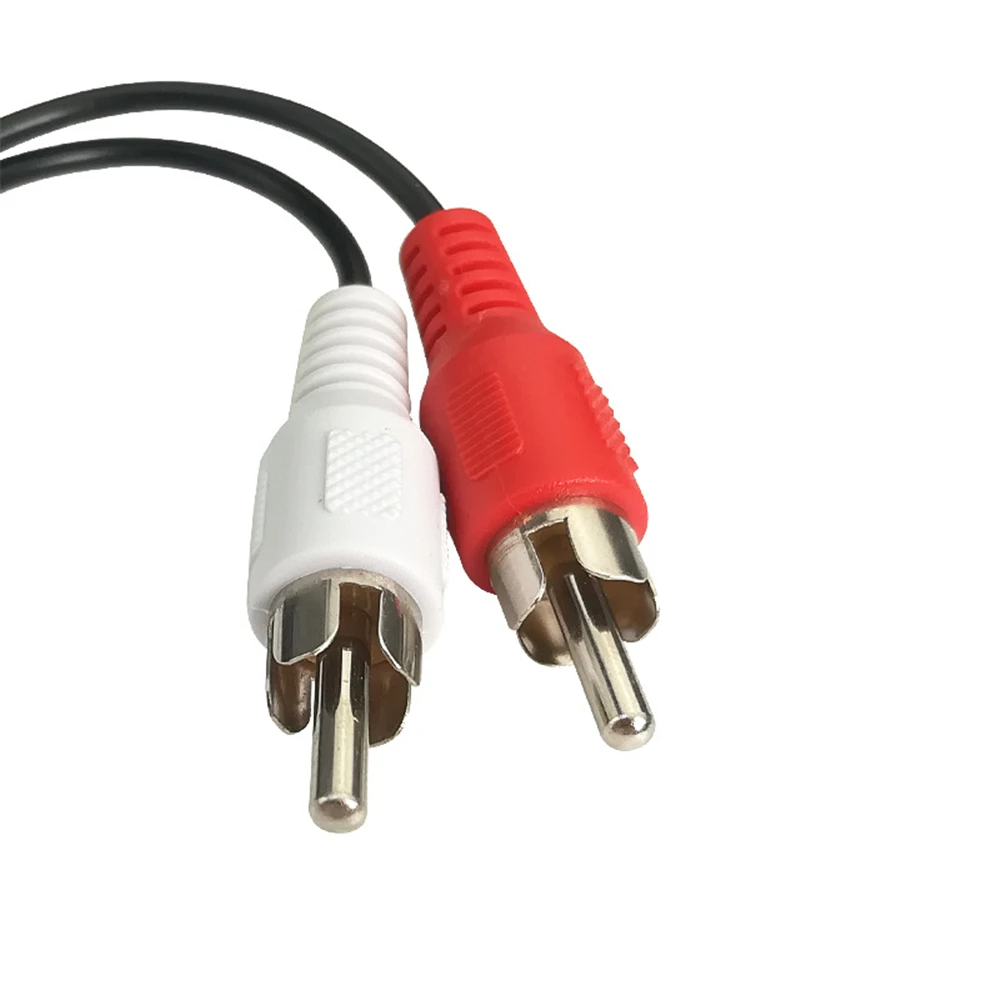 3.5mm Stereo Female To 2 Male RCA Jack Adapter Aux Audio Y Cable Splitter 25CM,3.5mm Jack Male to 2 RCA Female Jack RCA Stereo Y Audio Cable Converter Adapter High Quality