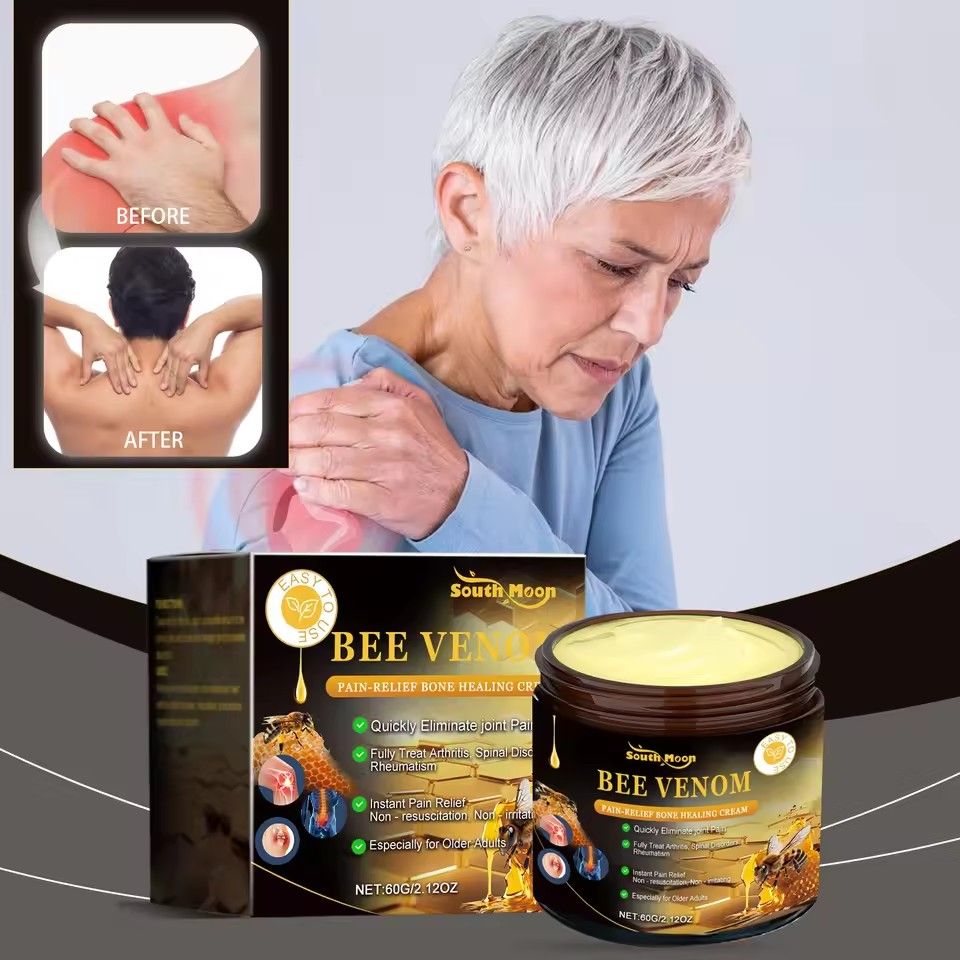 Bee Venom Bone Therapy Cream Joint Analgesic Rheumatoid Treatment Relieve Lumbar Knee Muscle Soreness Knee Pain Relief Ointment