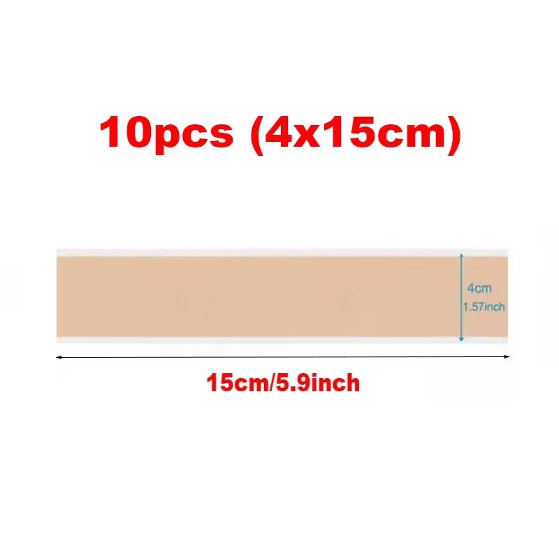 4*10/15/50/150cm Silicone Gel Scar Sheet Patch Treatment Removal Tape Acne Trauma Burn Scar Cover Skin Repair Section Ear Beauty