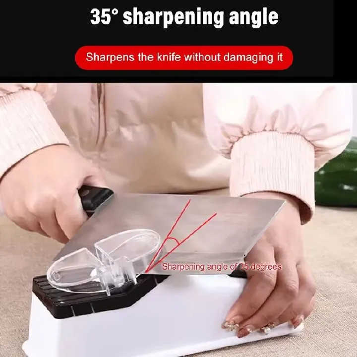 Electric Knife Sharpener Home Knife Sharpener Quick Sharpening And Polishing USB Type Kitchen Supplies