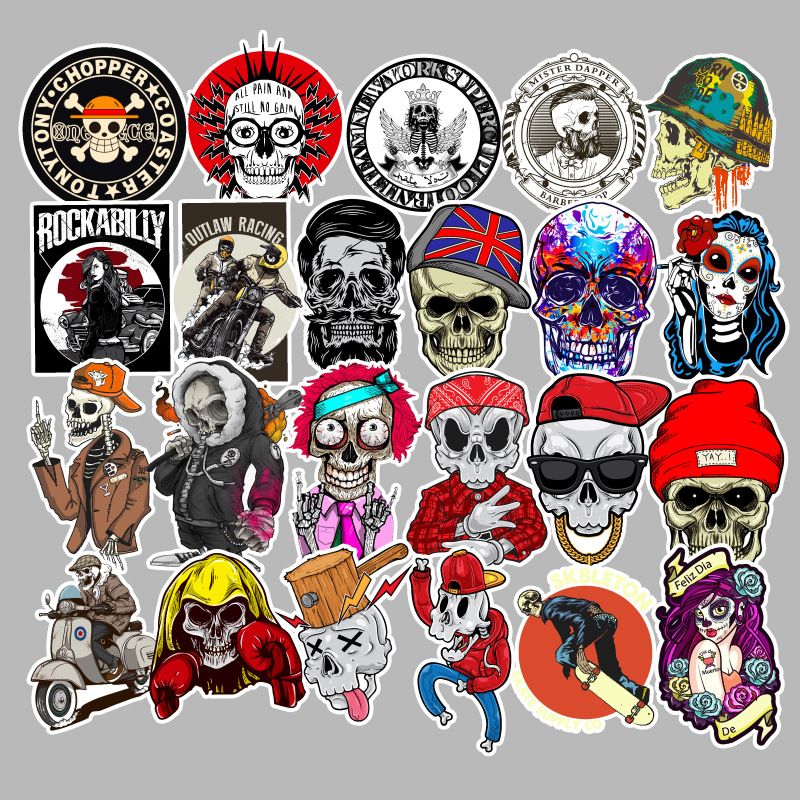 100PCS Fashion Style Graffiti Stickers DIY Luggage Laptop Skateboard Car Motorcycle Bicycle Stickers