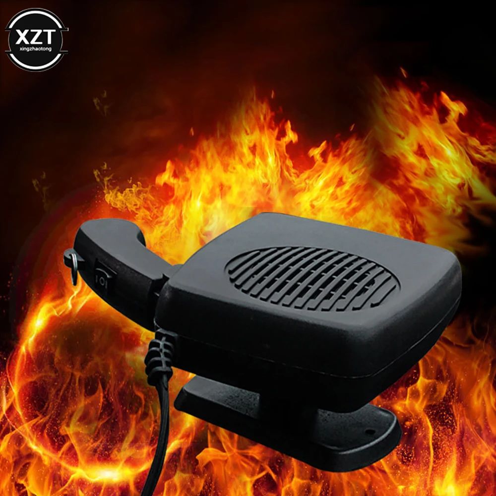 NEWEST Car Heater 12V/24V 150W 200W Portable Car Heater Fan 2 IN 1 Cooling Heating Auto Windshield Defroster Car Anti-Fog Heater