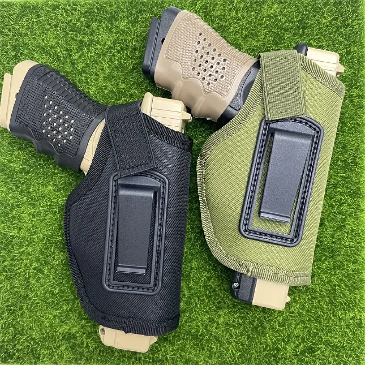 Tactical Holster With Clip Bag IWB Left Right Universal Gun Bag Hidden Carrying Holster Outdoor Training Pistol Holster For Male