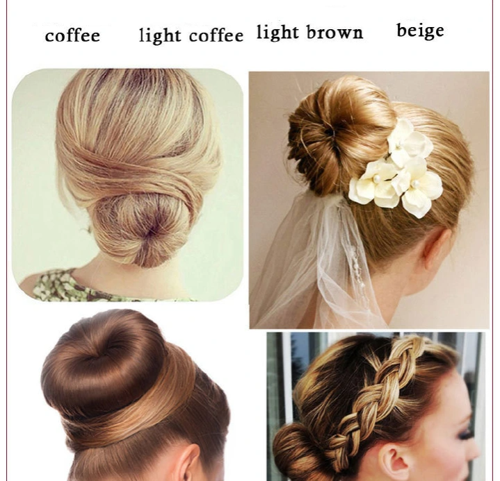 Portable Hair Braider Curler Hair Band Synthetic Wig Donuts Bun Headband Women's Hair Accessories Wig Clip Styling Tool Headwear