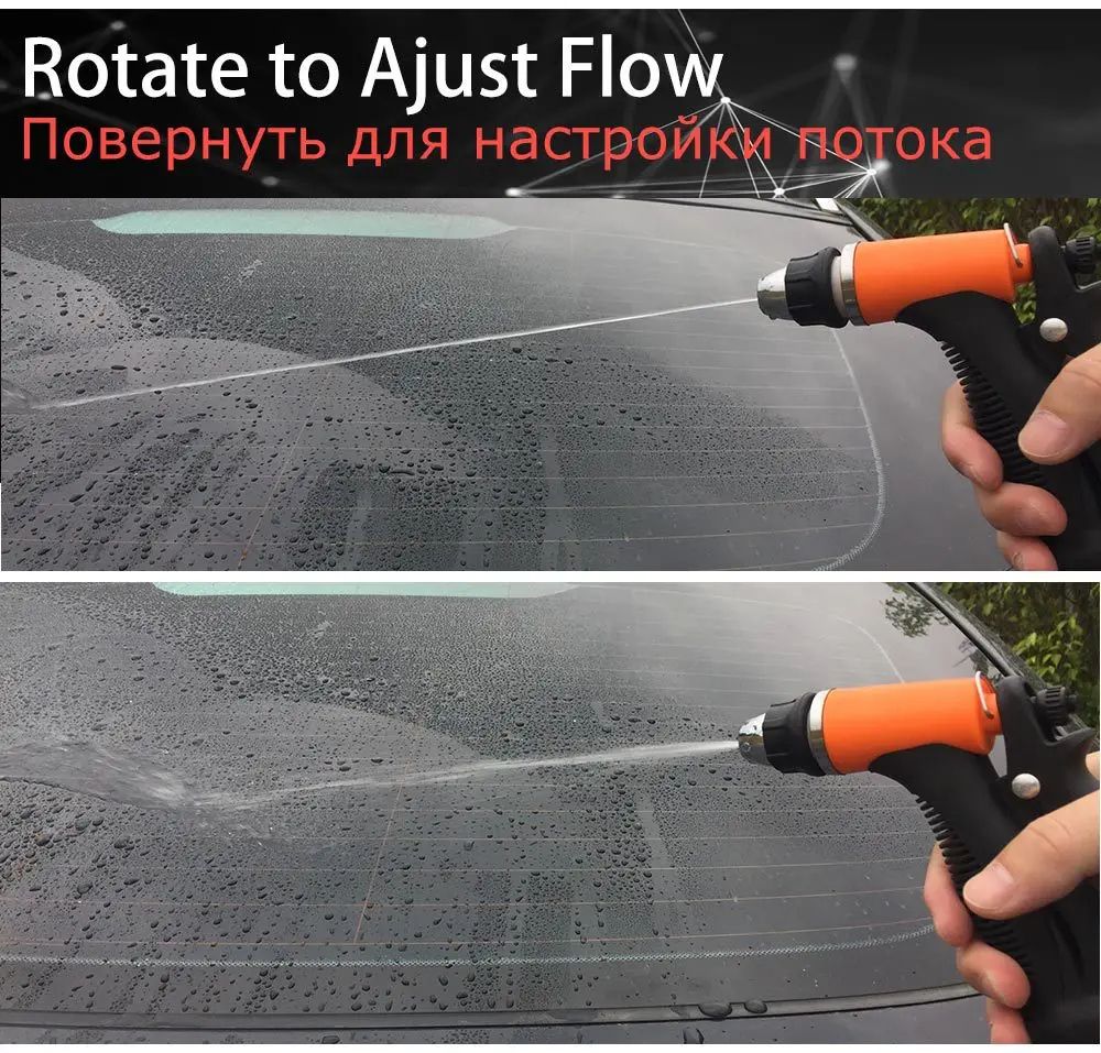 Car Wash 12V Car Washer Gun Pump High Pressure Cleaner Car Care Portable Washing Machine Electric Cleaning Auto Device