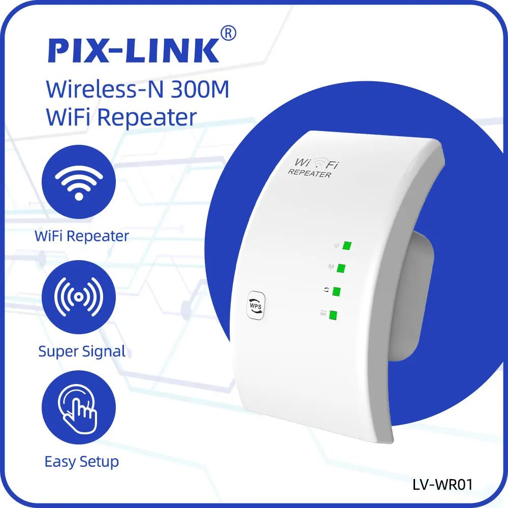 Wireless WiFi Range Extender Wi-fi Repeater 300Mbps 2.4Ghz Signal Boosters Network Amplifier 802.11n/b/g wi fi Expend for Router