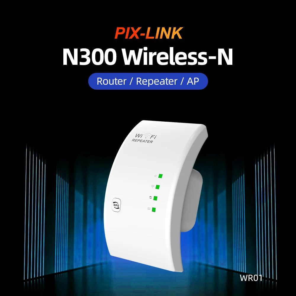 Wireless WiFi Range Extender Wi-fi Repeater 300Mbps 2.4Ghz Signal Boosters Network Amplifier 802.11n/b/g wi fi Expend for Router