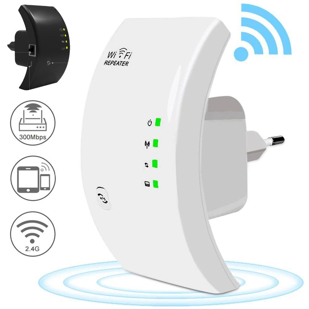 Wireless WiFi Range Extender Wi-fi Repeater 300Mbps 2.4Ghz Signal Boosters Network Amplifier 802.11n/b/g wi fi Expend for Router