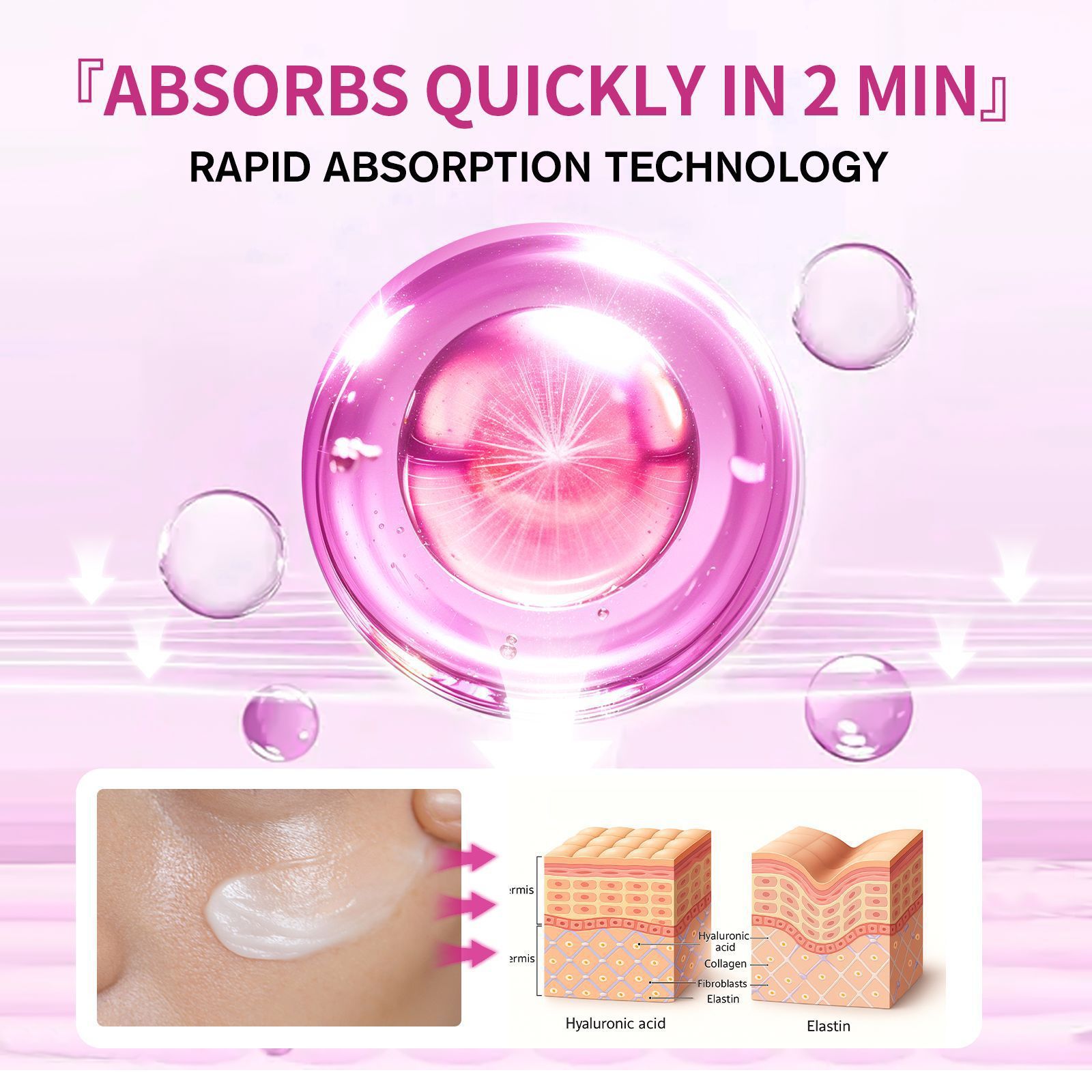 Instant Face Lifting Cream for Day And Night - Collagen-Infused Tightening Cream with Retinol, Collagen, Turmeric, Hyaluronic Acid, And Vitamin CE - Hydrating And Smoothing for Every Skin Type