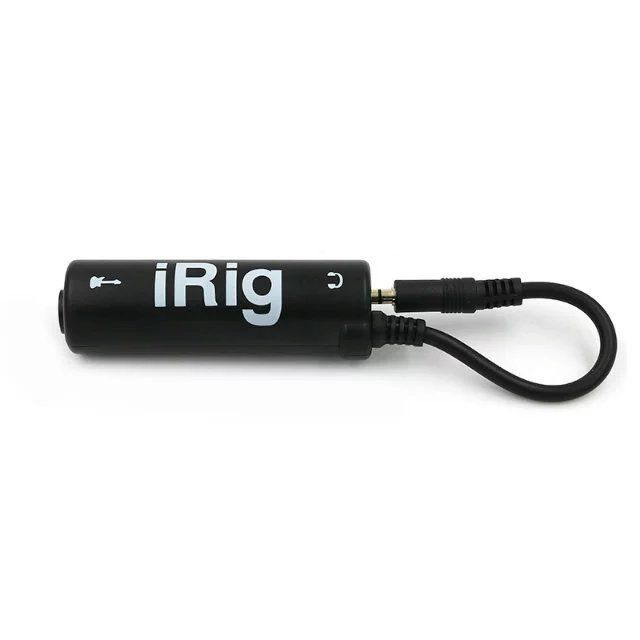 Audio Guitar Interface AMP I-Rig Converter Replacement for Phone Guitar Audio Interface Phone Tuner Lightweight Adapter for iPhone, iPad and Android Smartphones and Tablet (iRig)