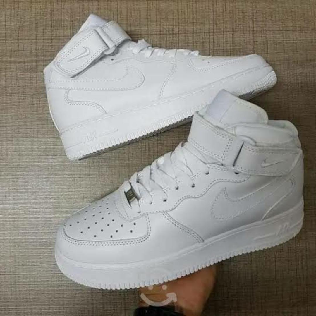 White Boots Ankle Bootie High-Top Shoes Korean Style Trendy Sneakers Student Sports Casual Shoes  Youth Trendy Shoes Sports Shoes Short Boots