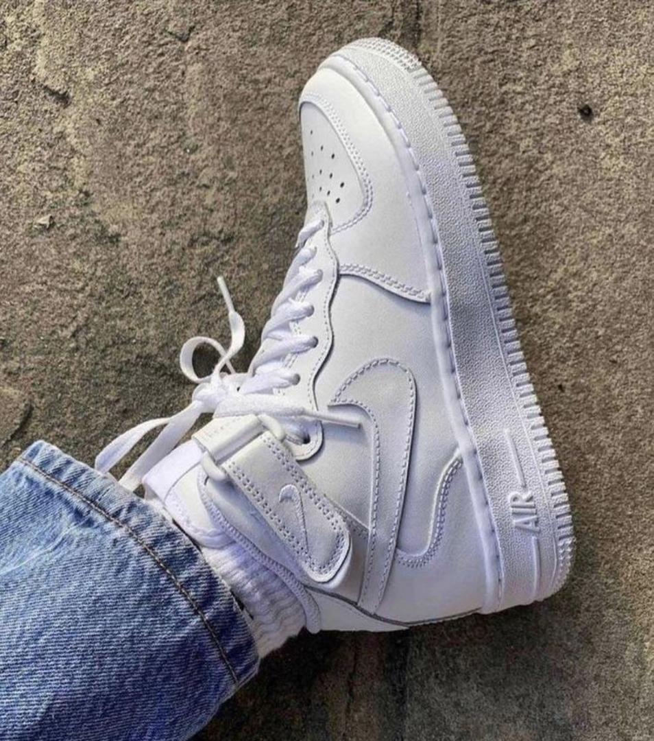 White Boots Ankle Bootie High-Top Shoes Korean Style Trendy Sneakers Student Sports Casual Shoes  Youth Trendy Shoes Sports Shoes Short Boots