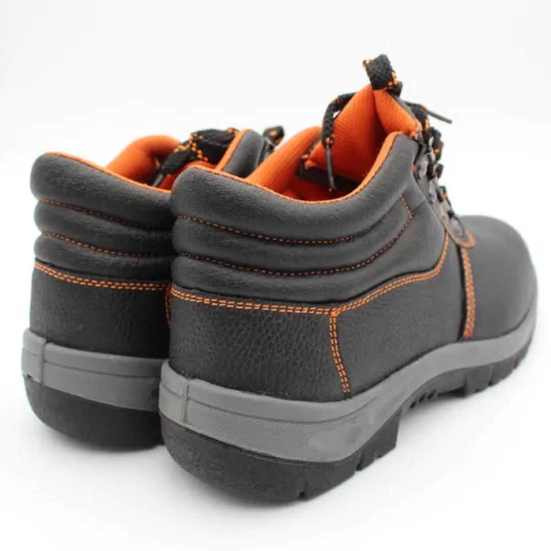 New Mens Safety High Top Work Steel Toe Cap Leather Oil Resistant Boots Shoes