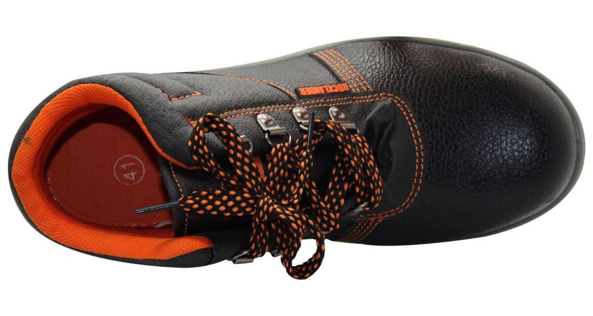 New Mens Safety High Top Work Steel Toe Cap Leather Oil Resistant Boots Shoes