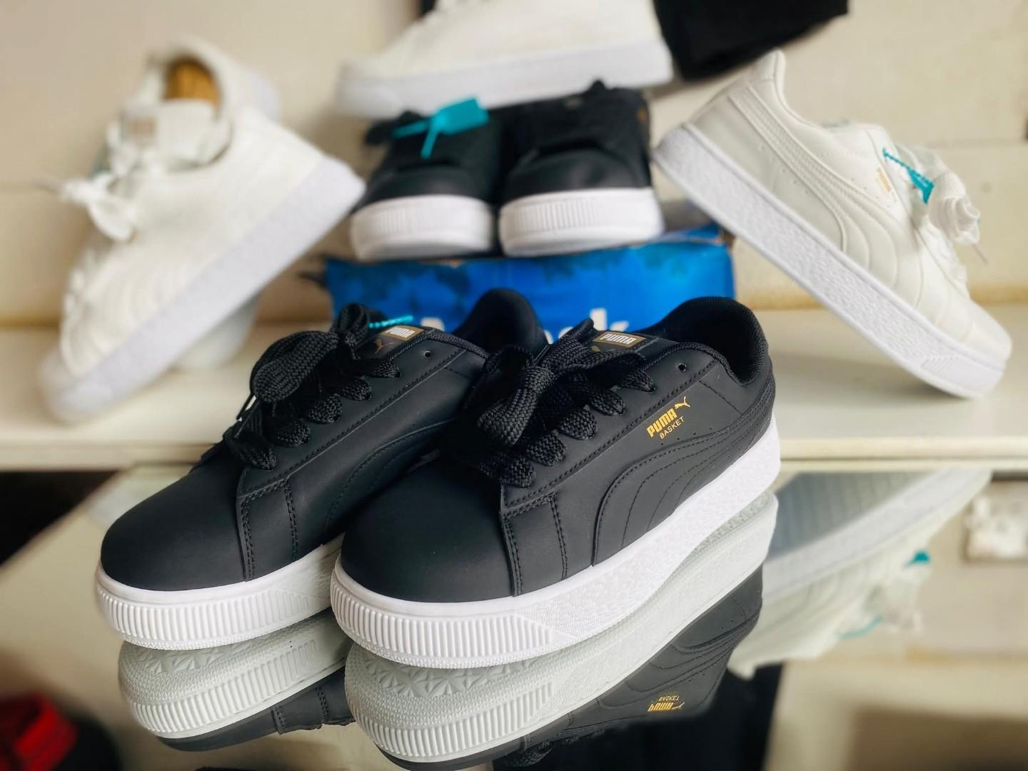 Men’s White Shoes women’s Breathable Rubber Low Upper Sport Shoes  casual Sneaker women’s  PU leather shoes boys Fashion Sneaker Classic lace-up sneakers